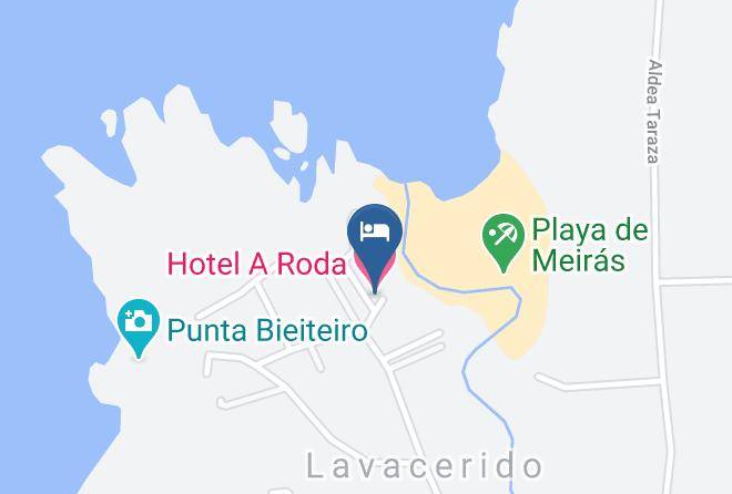 Auna - Hotel A Roda Maps