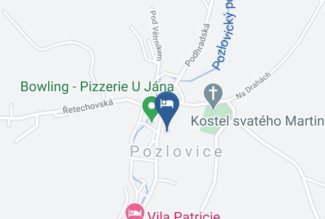 Hotel A Valassky Senk Ogar Map