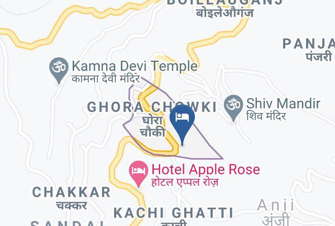 Shimla - Hotel Aachman Regency Shimla Maps