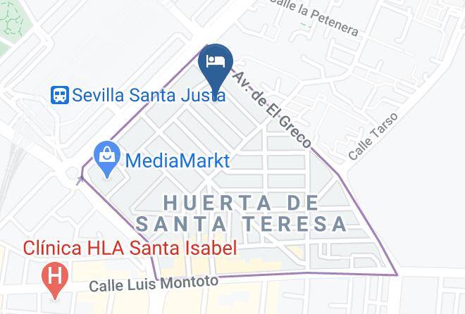 Seville - Hotel Monteolivos Aacr Maps