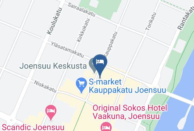 Joensuu - Hotel Aada Maps