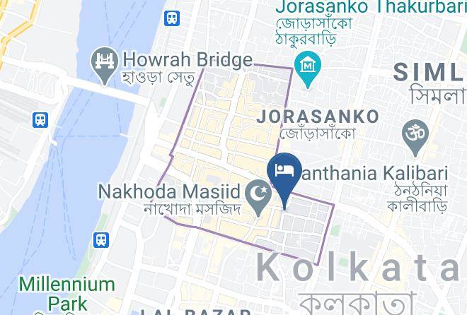 Kolkata - Hotel Aafreen International Maps