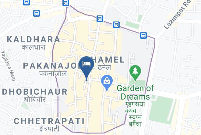 Kathmandu - Hotel Aagaman Pvt Ltd Maps