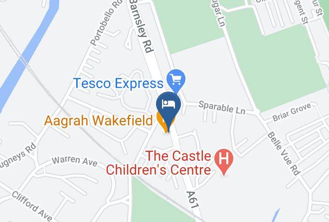 Wakefield - Hotel Aagrah Hotel Maps