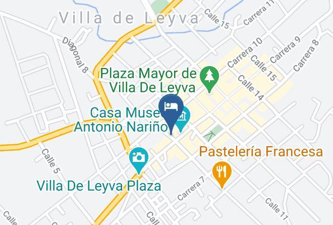Villa De Leyva - Hotel Aamayu Maps