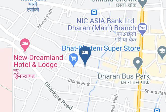 Biratnagar - Hotel Aangan Maps