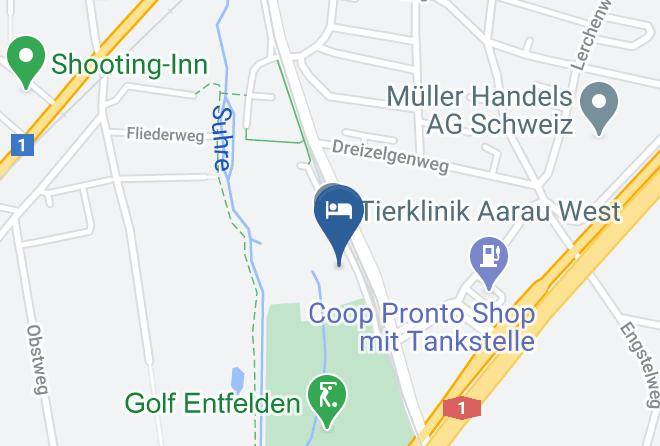 Aarau - Hotel Aarau West Maps