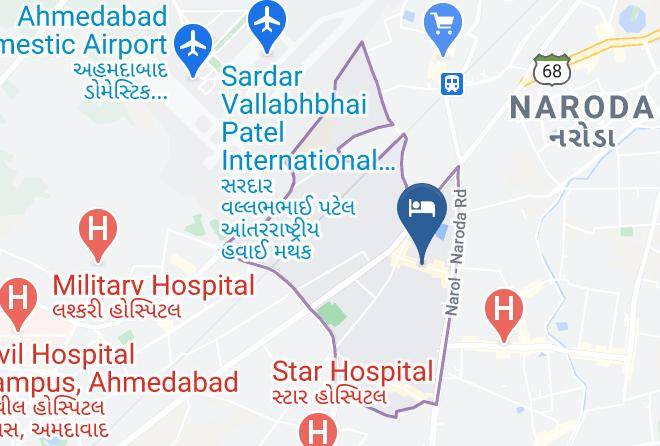 Ahmadabad - Hotel Aashirwad Maps