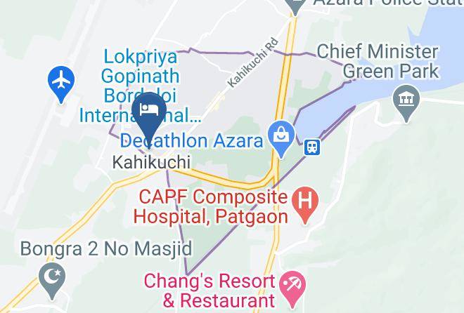 Guwahati - Hotel Aashiyana Guwahati Airport Maps