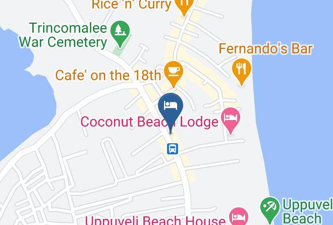 Trincomalee - Hotel Aathithan Trincomalee Maps