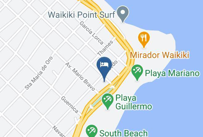 General Pueyrredon Partido - Hotel Aatrac Mar Del Plata Maps