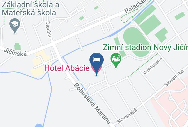 Novy Jicin - Hotel Abacie Maps