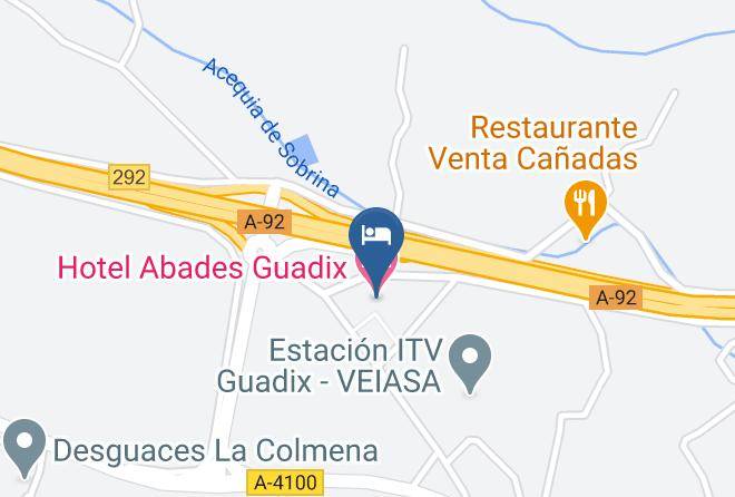 Granada - Hotel Abades Guadix Maps