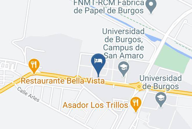 Burgos - Hotel Abadia Camino Santiago Maps