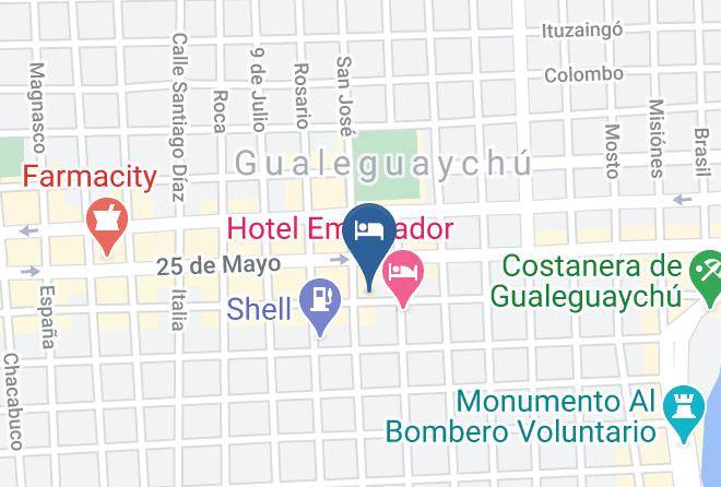 Gualeguaychu - Hotel Abadia Maps