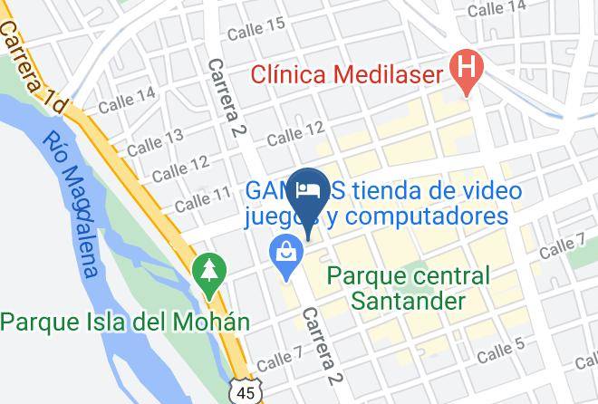 Neiva - Hotel Abadia Maps