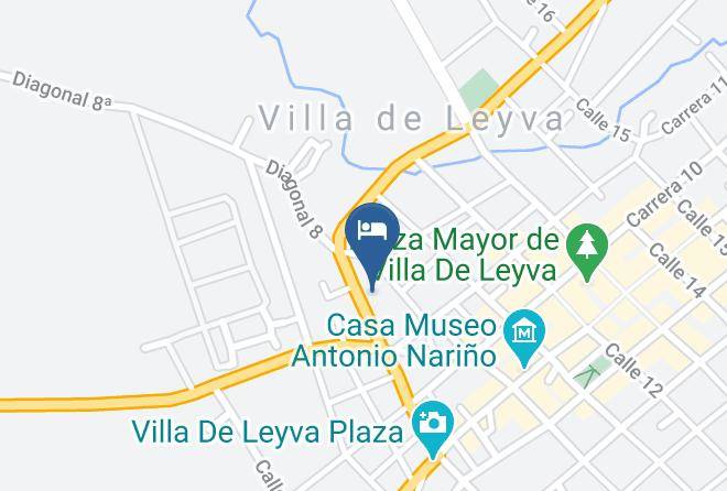 Villa De Leyva - Hotel Abahunza Maps