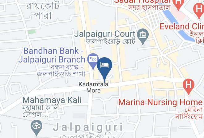 Jalpaiguri - Hotel Abashika Maps