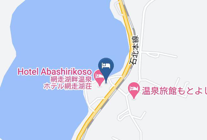 Abashiri City - Hotel Abashirikoso Maps