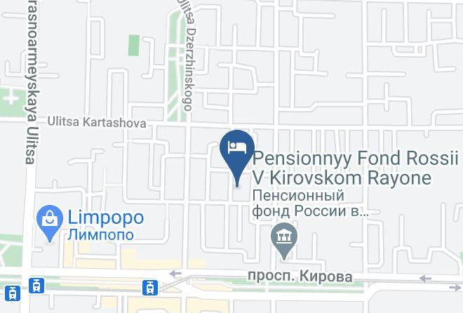 Tomsk - Hotel Abazhur Maps
