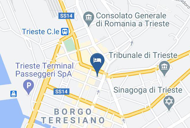 Trieste - Hotel Abbazia Maps