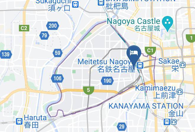 Nagoya City Nakamura Ward - Hotel Abc Maps