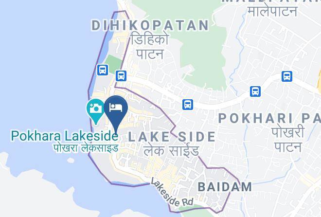 Pokhara - Hotel Abc Maps