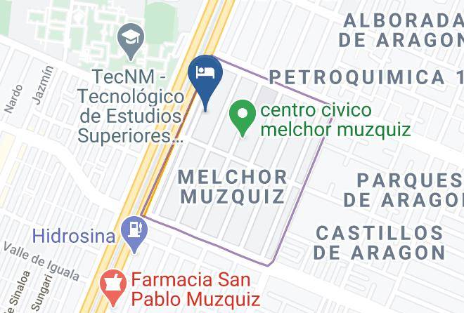 Ecatepec De Morelos - Hotel Abcentral Maps
