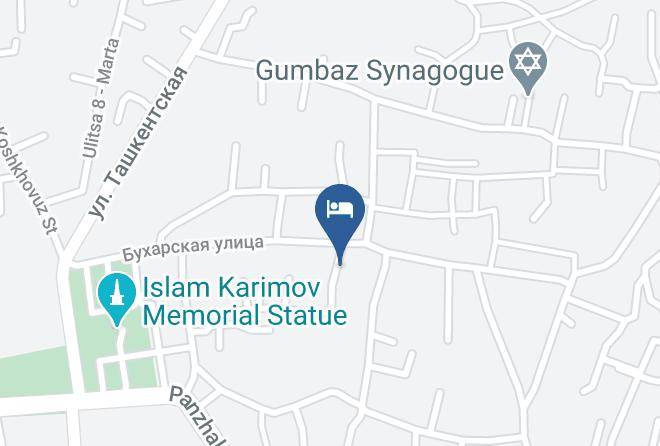 Samarqand - Hotel Abdu Bahodir 2 Maps