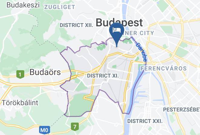Hotel Abel Pension Budapest Map