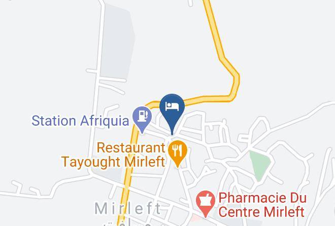 Guelmim Es Semara - Hotel Abertih Mirleft Maps