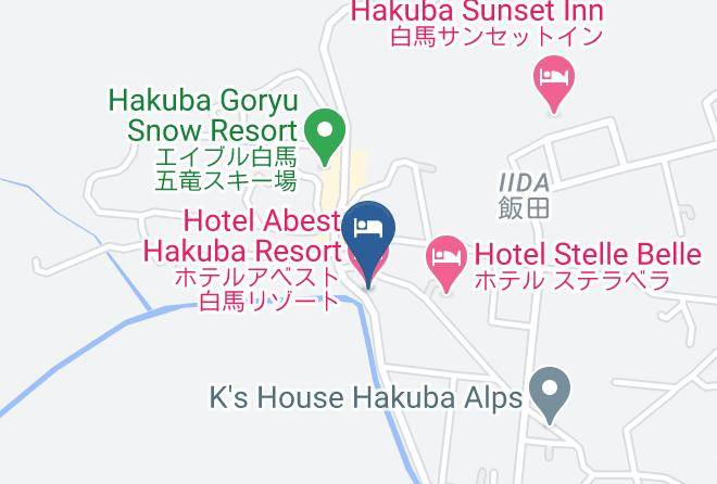 Hakuba Vil Kitaazumi District - Hotel Abest Hakuba Resort Maps