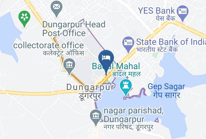 Dungarpur - Hotel Abhinandan Palace Bar Maps