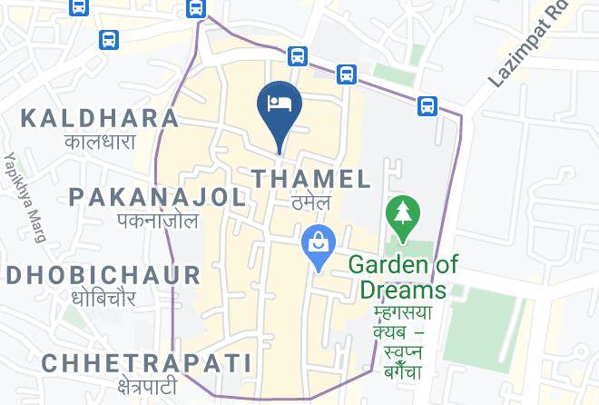 Kathmandu - Hotel Abhishek Palace Maps