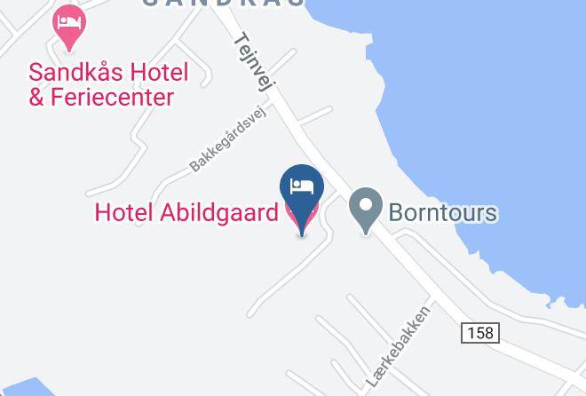 Bornholm - Hotel Abildgaard Maps