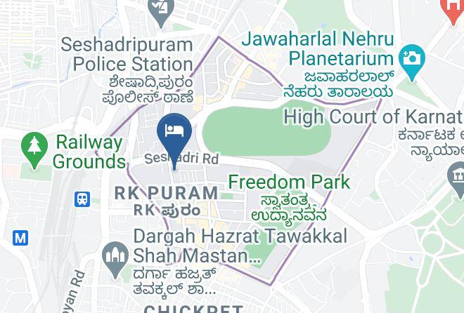 Bengaluru - Hotel Abm International Maps