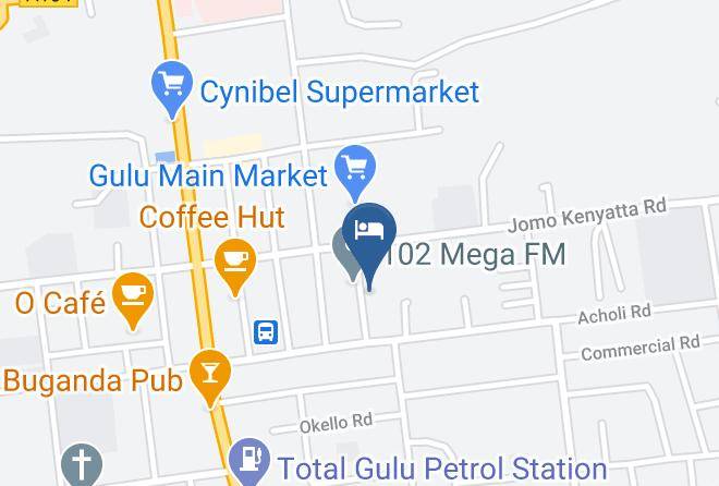 Gulu Municipality - Hotel Abolo Lopak Maps