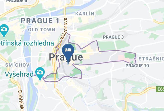 Prague - Hotel Abri Maps