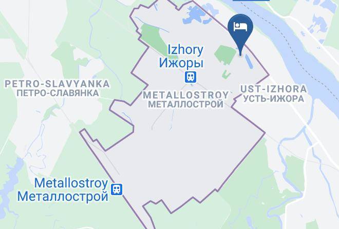 Saint Petersburg - Hotel Abri Maps