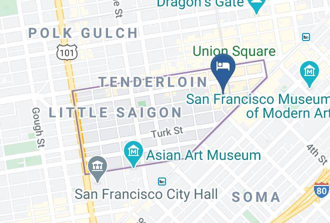 San Francisco - Hotel Abri Maps