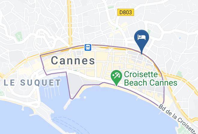 Maritime Alps - Hotel Abrial Cannes Centre Maps