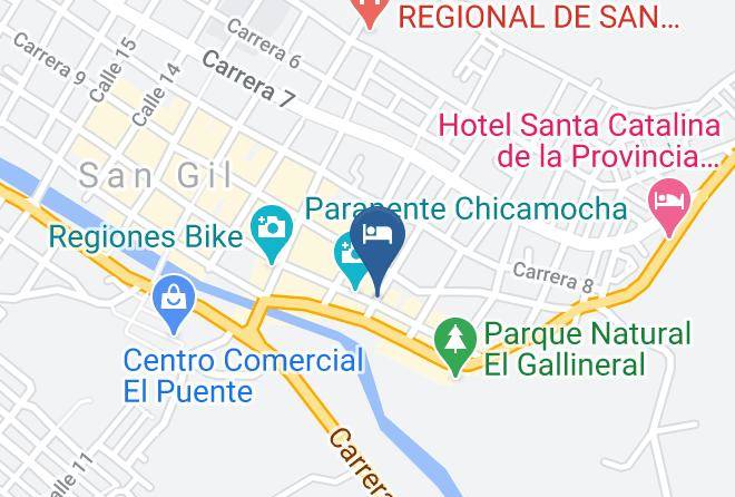San Gil - Hotel Abril Maps