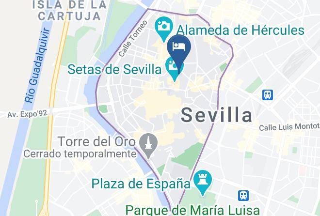 Seville - Hotel Abril Maps