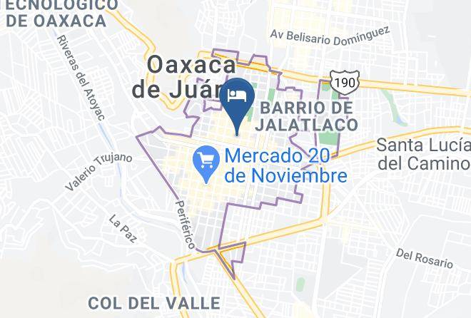 Oaxaca De Juarez - Hotel Abu Maps