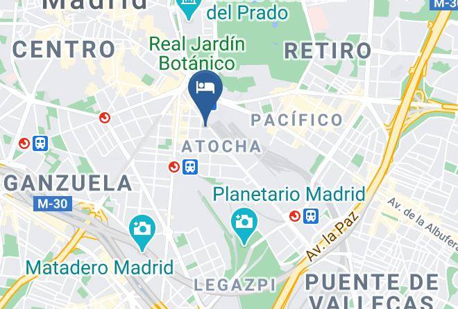 Madrid - AC Hotel Carlton Madrid Maps