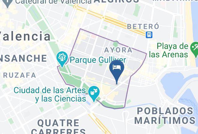 Valencia - Hotel Ac Valencia Maps