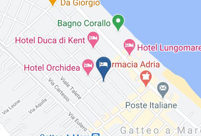Hotel Acacia Map