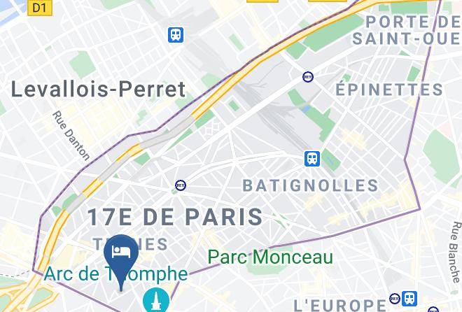 Paris - Hotel Acacias Etoile Maps