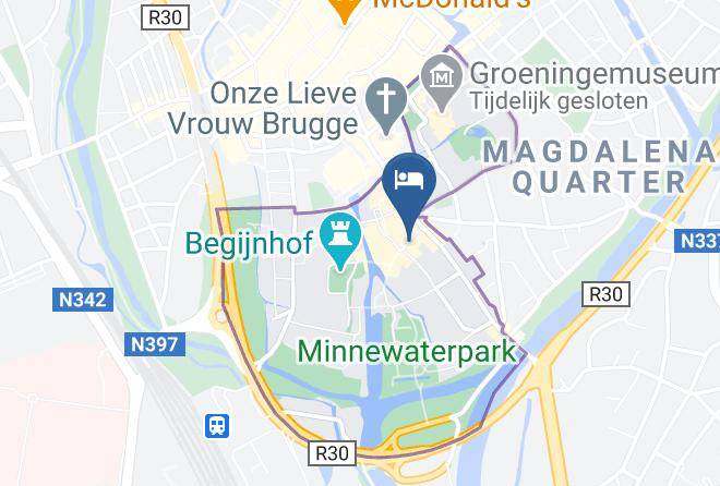West Flanders - Dukes Academie Bruges Maps