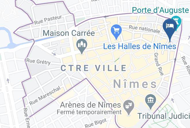 Gard - Hotel Acanthe Du Temple Maps